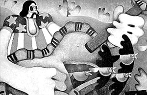 lennonrodney Rodney's graphic in true Yellow Submarine style